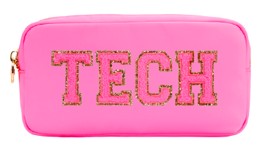 Tech Bubblegum Small Pouch – Luxe Leisure