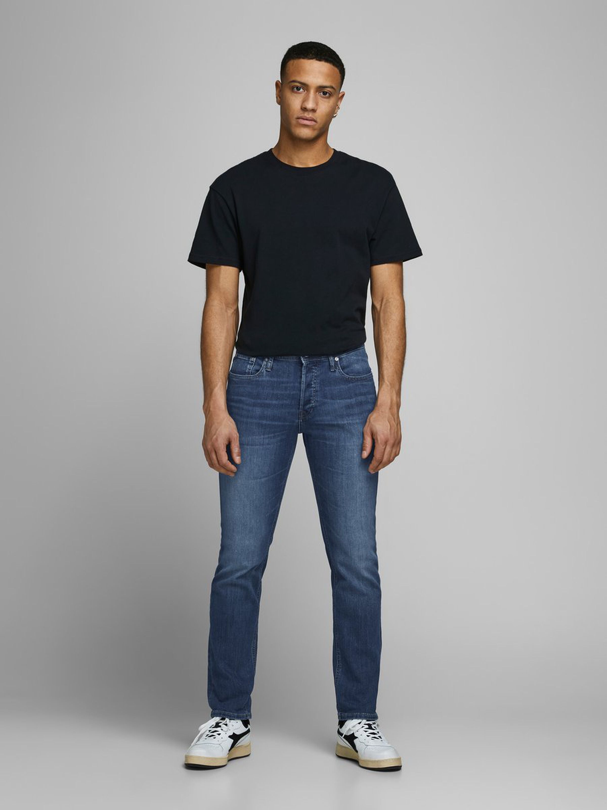 JACK & JONES Heren Glenn Original Slim Fit Jeans: Hoogwaardige Stretch voor Dagelijks Gebruik, Zwart, 32W / 30L JACK & JONES Heren Glenn Original Slim Fit Jeans: Hoogwaardige Stretch voor Dagelijks Gebruik, Zwart, 32W / 30L
