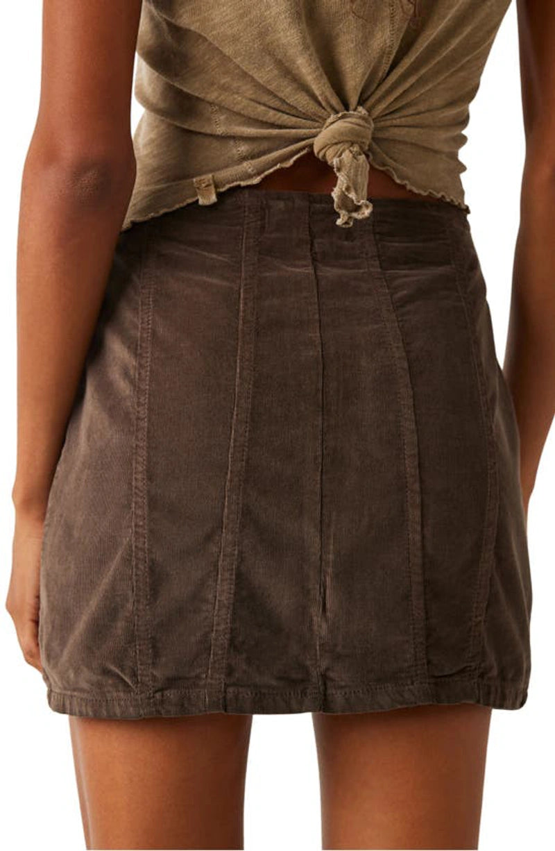 Layla Cord Mini Skirt