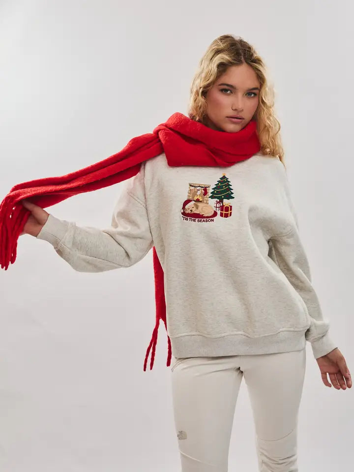 "Tis The Season" Crew Neck Sweatshirt