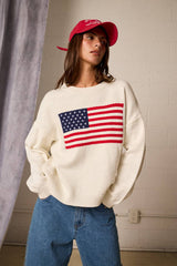 American flag Long-sleeved Top