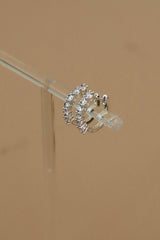 ÉLAN SILVER HOOPS