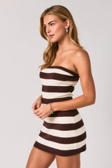 SWEATER TUBE DRESS WITH SHORTS