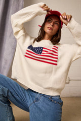 American flag Long-sleeved Top