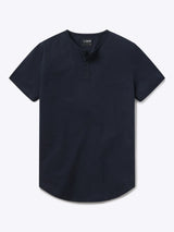 AO Henley Curve-Hem