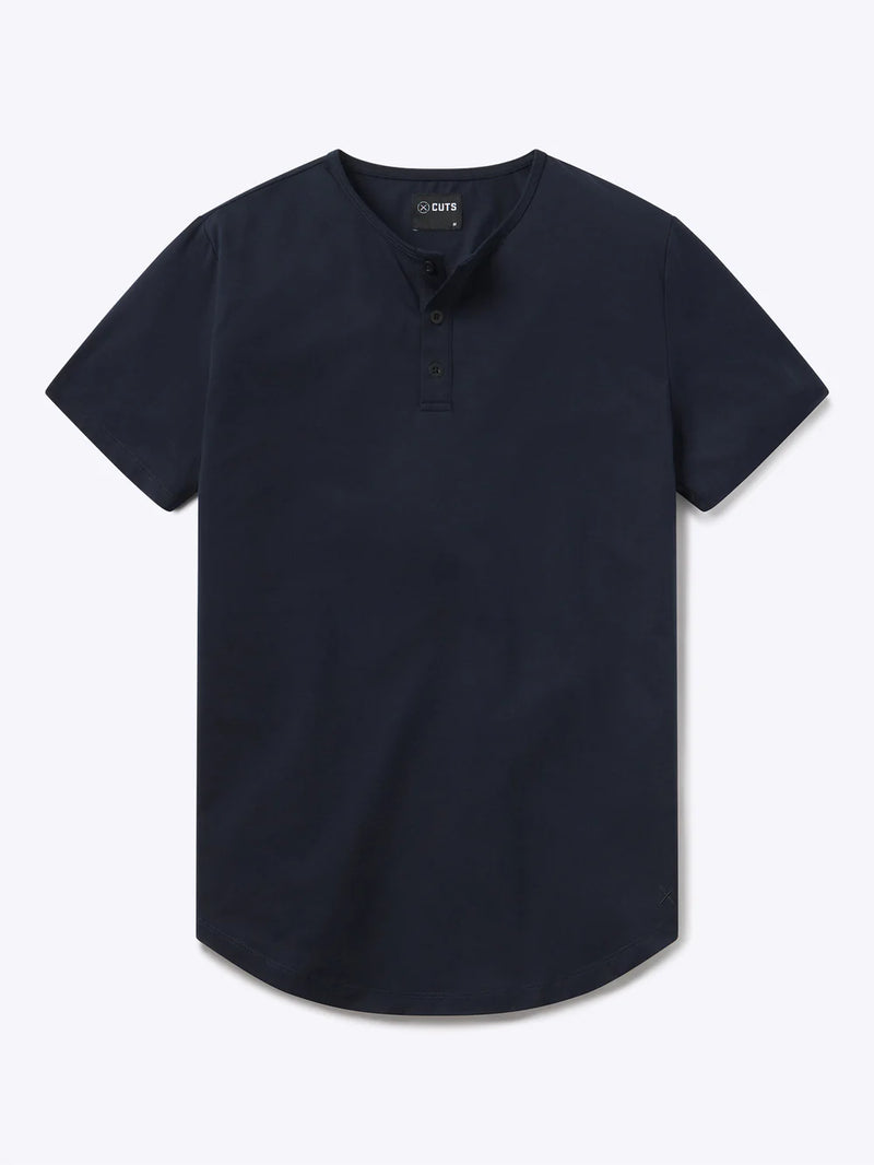 AO Henley Curve-Hem