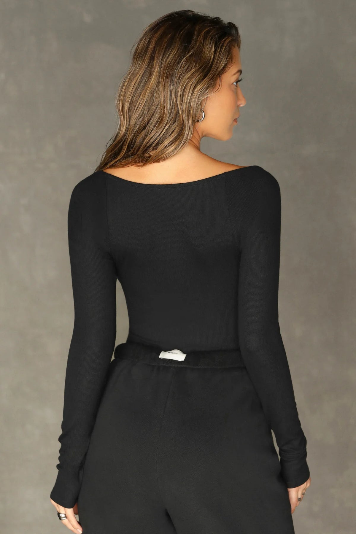 Square Neck Long Sleeve – Luxe Leisure
