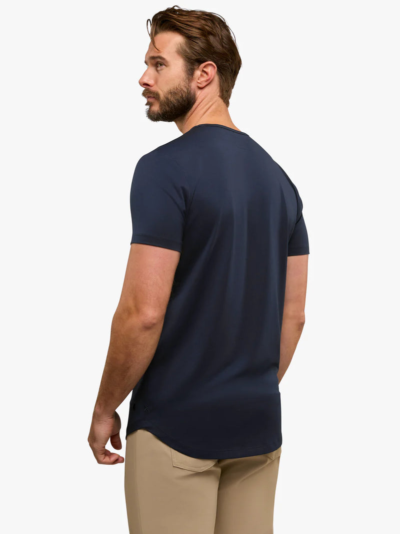 AO Henley Curve-Hem