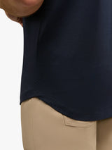 AO Henley Curve-Hem