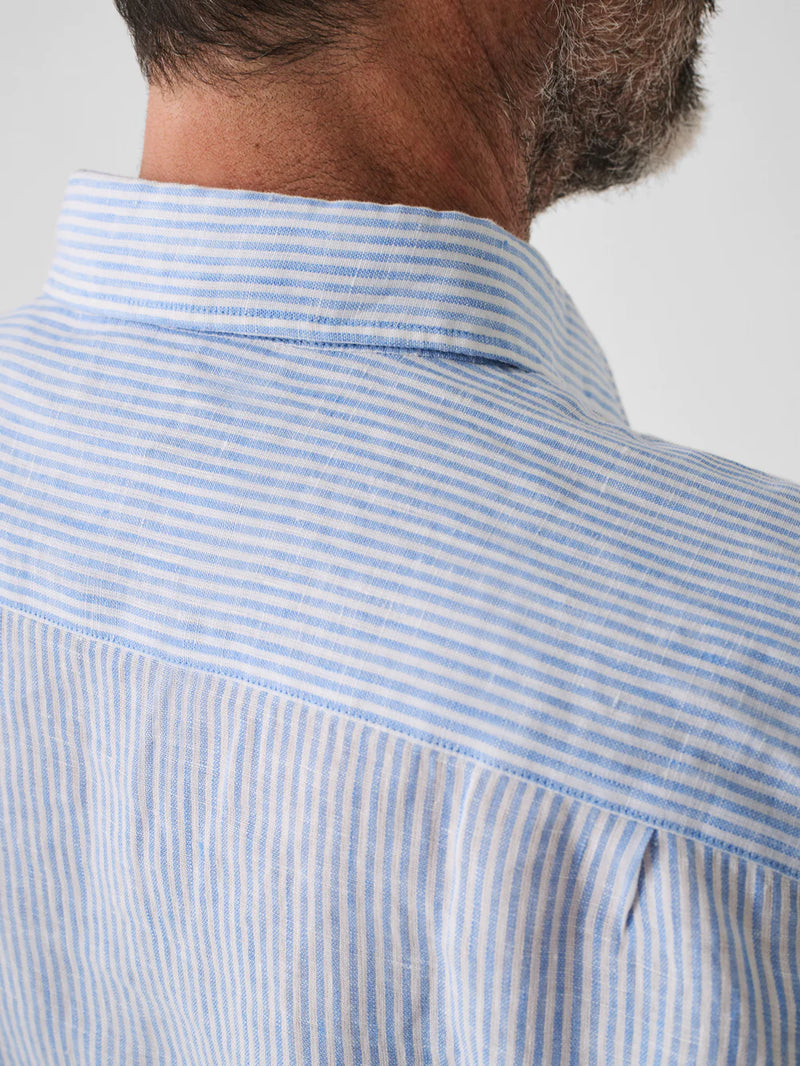 Linen Laguna Shirt - Summer Classic Stripe