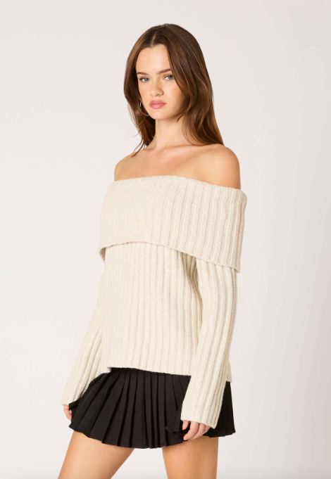 Off The Shoulder Sweater