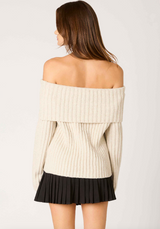 Off The Shoulder Sweater