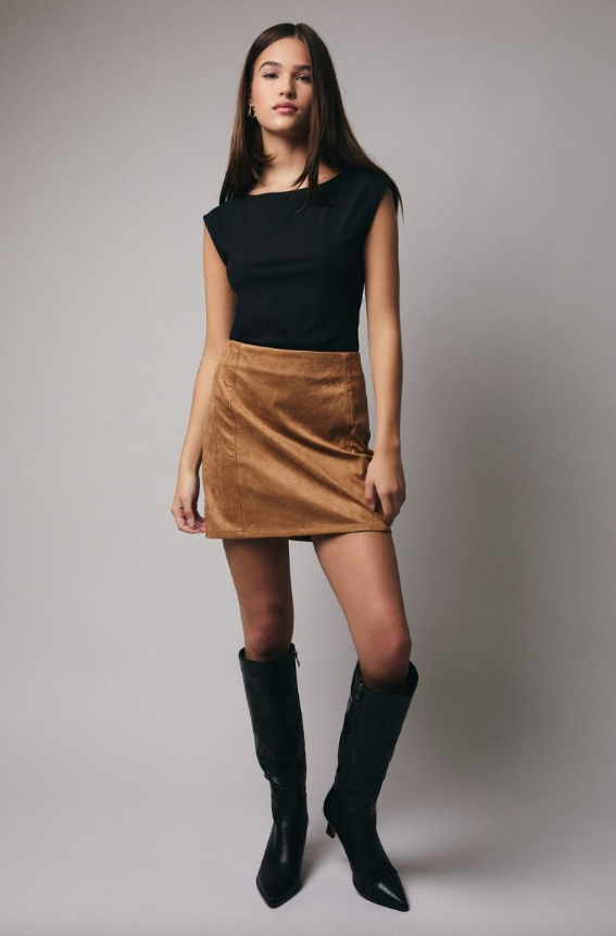 Boat Neck Sleeveless Bodysuit