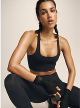 Never Better Square Neck Sports Bra