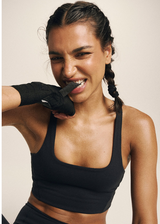 Never Better Square Neck Sports Bra