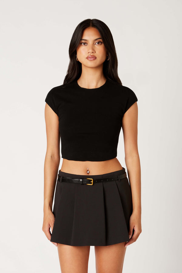 Crewneck Cropped Top