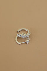 ÉLAN SILVER HOOPS