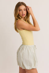 Round Neck Sleeveless Bodysuit
