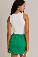 Round Neck Sleeveless Bodysuit