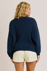 American Flag Detailed Sweater